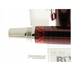 MONTBLANC Paso Doble rossa roller in lacca e rubino sintetico referenza 104926